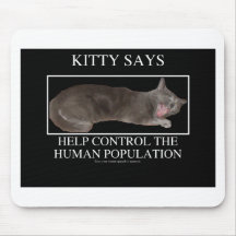 kittysays mousepads