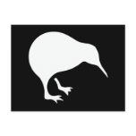 Kiwi New Zealand emblem postcards