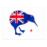 kiwi New Zealand flag soccer football gifts Postcards