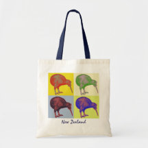 KIWI POP-ART Reusable Bag