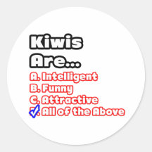 Kiwi Pride Quiz Stickers