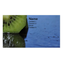 Kiwi Reflection Fruit Business Card