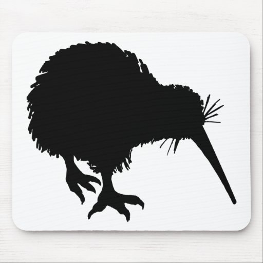 Kiwi Silhouette Mouse Pad