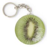 Kiwi Slice Photo Key Chains