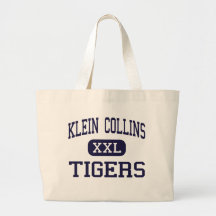 Klein Collins - Tigers - High - Houston Texas Canvas Bag