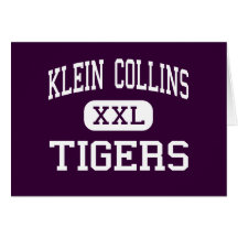 Klein Collins - Tigers - High - Houston Texas Card