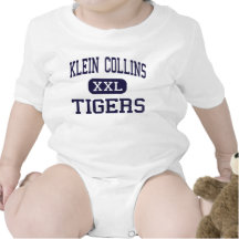 Klein Collins - Tigers - High - Houston Texas T Shirts