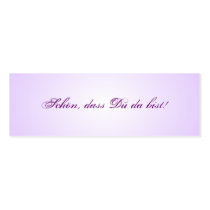 Kleine Tischkarten für die Hochzeitstafel Visitenkartenvorlagen
