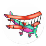 Kleines Flugzeug stickers