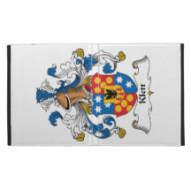 Klett Family Crest iPad Folio Covers