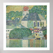 Klimt - Church in Unterach am Attersee Posters