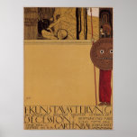 Klimt ~ first exhibition of Secession Poster