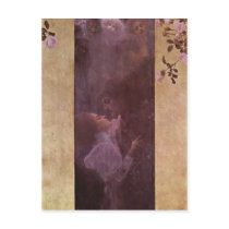 Klimt, Gustav Die Liebe 1895 Technique ?l auf Lein Post Card