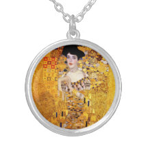 Klimt Portrait of Adele Bloch-Bauer I Necklace
