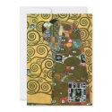 Klimt's Fulfilment (The Embrace) invitations