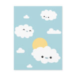 Kloudy Friends Post Card