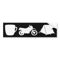 KLR dualsport bumpersticker