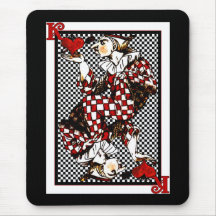 Knave of Hearts Mousepads