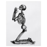 Kneeling Skeleton flyers
