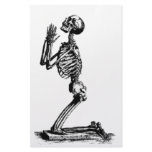 Kneeling Skeleton stationery