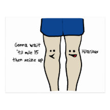 Knees Postcard
