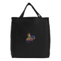 Knight embroidered bags