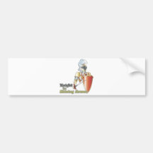 knight in shining armour bumper sticker