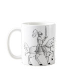 Knight On Horseback mugs