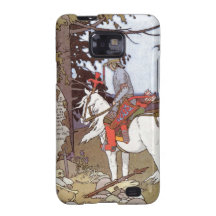Knight on White Horse Samsung Galaxy Cases