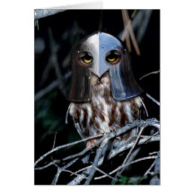 Knight Owl Card