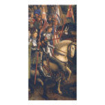 Knights of Christ (Ghent Altarpiece) Personalized Photo Card