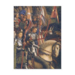 Knights of Christ (Ghent Altarpiece) postcards