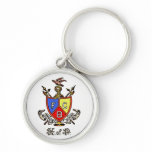 Knights of Pythias Round FCB Shield Keychain