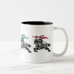 Knights on Horses Coffee Mug mugs