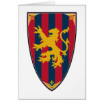 Knights Shield Card
