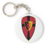 Knights Shield Keychain