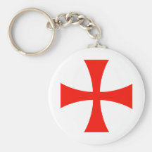 Knights_Templar_Cross Key Chains
