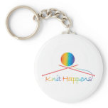 Knit Happens keychains
