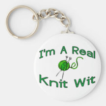 Knit Wit Key Chain