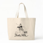 Knit-Wit Tote Bag