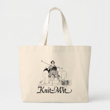 Knit-Wit Tote Bag