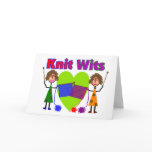 Knit Wits--Two Lady Knitters cards