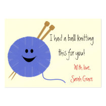 Knitter's Hang Tag