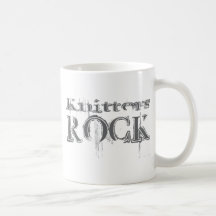 Knitters Rock Coffee Mugs