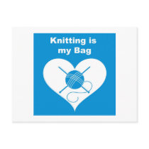 Knitting Bag Post Cards