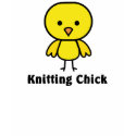 Knitting Chick t-shirts