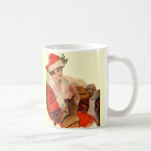 Knitting for Christmas Mug