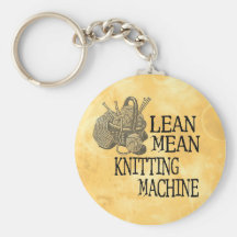 Knitting Machine Key Chain