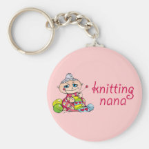 Knitting Nana Keychains