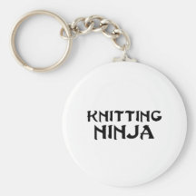 Knitting Ninja Keychains